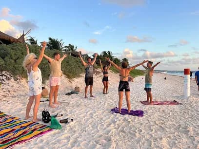 Sunrise Beach Yoga Tulum